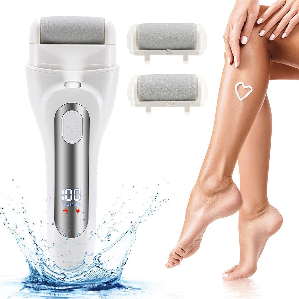 Electric Pedicure Tools Foot Care File Leg Heels Remove Hard Cracked